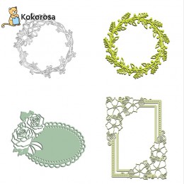 Kokorosa stalowe gałęzie liść Metal wykrojniki nowy 2019 Craft umiera szablon do scrapbookingu karta papierowa dekoracyjne Craft