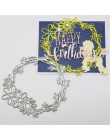 Kokorosa stalowe gałęzie liść Metal wykrojniki nowy 2019 Craft umiera szablon do scrapbookingu karta papierowa dekoracyjne Craft