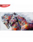 HUACAN diamentowe malowanie konia zestawy Handmade robótki majsterkowanie diamentowe hafty zwierząt mozaika obraz ze strasu
