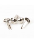 100 sztuk mieszane okrągłe metalowe szpilki szpilki Scrapbooking zdobienie sztyfty zapięcia rzemiosło pinezki dekoracji 5x10mm