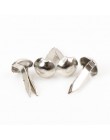 100 sztuk mieszane okrągłe metalowe szpilki szpilki Scrapbooking zdobienie sztyfty zapięcia rzemiosło pinezki dekoracji 5x10mm