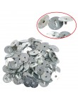 100/200Pcs świeca knot Metal Sustainer Wick Tabs srebrny do odlewania świec prezent 12.5*2.5mm