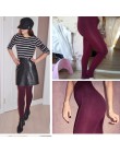 CHLEISURE S-XL 8 kolorów zimowe legginsy damskie ciepłe legginsy wysokiej talii grube aksamitne legginsy stałe wszystkie mecze l