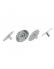 100/200Pcs świeca knot Metal Sustainer Wick Tabs srebrny do odlewania świec prezent 12.5*2.5mm