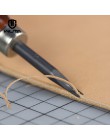 WUTA ostra skórzana krawędź Beveler Edge Skiving/narzędzie do polerowania Belt Maker stal wysokowęglowa Leathercraft narzędzie d