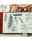 58 sztuk kwiaty retro styl Vellum naklejki papierowe Scrapbooking/tworzenie kartek/pisanie pamiętnika DIY