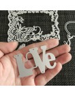 FEESTIGO ślub panna młoda i pan młody wykrojniki Scrapbooking metalowy ptak wykrojniki nowy 2018 słowa miłości wykrojniki na two