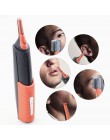 Wysokiej jakości trymer do uszu i nosa do usuwania brwi Clipper Shaver Unisex osobisty elektryczny trymer do pielęgnacji twarzy 