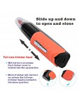 Wysokiej jakości trymer do uszu i nosa do usuwania brwi Clipper Shaver Unisex osobisty elektryczny trymer do pielęgnacji twarzy 