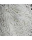 Lychee Life 3mm maska gumką maska liny taśma gumowa maska ucha wiszące liny sznurek okrągły dla DIY sztuka szycia