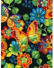 Huacan DIY diament malarstwo motyl i kwiat 5D pełne kwadratowe kryształki diament haft mozaika ściegu Home Decor