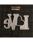 FEESTIGO ślub panna młoda i pan młody wykrojniki Scrapbooking metalowy ptak wykrojniki nowy 2018 słowa miłości wykrojniki na two