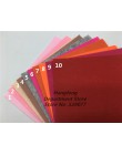 40 sztuk 30*20 mieszane kolory włóknina 1MM grubość czuł tkaniny poliestrowe filce dla Diy lalki zabawki dekoracja rzemieślnicza