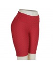 Wysokiej talii Fitness legginsy damskie trening push up legginsy moda Solid Color kulturystyka Jeggings damskie spodnie