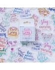 45/46 sztuk osoby naklejki podróżne papier Kawaii klej naklejki do scrapbookingu dekoracji domu pamiętnik Diy etykiety naklejka 