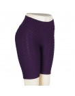 Wysokiej talii Fitness legginsy damskie trening push up legginsy moda Solid Color kulturystyka Jeggings damskie spodnie