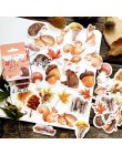 45/46 sztuk osoby naklejki podróżne papier Kawaii klej naklejki do scrapbookingu dekoracji domu pamiętnik Diy etykiety naklejka 