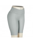 Wysokiej talii Fitness legginsy damskie trening push up legginsy moda Solid Color kulturystyka Jeggings damskie spodnie