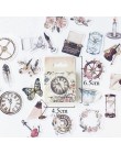 45/46 sztuk osoby naklejki podróżne papier Kawaii klej naklejki do scrapbookingu dekoracji domu pamiętnik Diy etykiety naklejka 