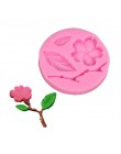 3D Rose kwiaty foremki do robienia mydła narzędzia do dekorowania ciast czekoladowych do pieczenia do wykrawania kształtów z mas