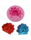3D Rose kwiaty foremki do robienia mydła narzędzia do dekorowania ciast czekoladowych do pieczenia do wykrawania kształtów z mas