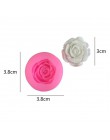3D Rose kwiaty foremki do robienia mydła narzędzia do dekorowania ciast czekoladowych do pieczenia do wykrawania kształtów z mas