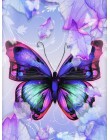HUACAN 5D DIY pełny kwadratowy obraz zwierzęcia haft diamentowy motyl mozaika diamentowa ozdoba haftowana fotografia do domu z R