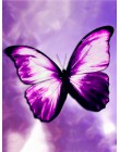 HUACAN 5D DIY pełny kwadratowy obraz zwierzęcia haft diamentowy motyl mozaika diamentowa ozdoba haftowana fotografia do domu z R