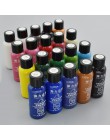 30ML 20 kolorów DIY skórzana krawędź farby farby olejne podkreśla profesjonalne farby skórzane rzemiosło płynne dostaw sztuki