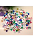 500 sztuk mieszane okrągłe Bling żywica rzemiosło dekoracyjne Flatback Cabochon ozdoby do scrapbookingu koraliki Diy akcesoria