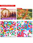 Wiertło pełne 5D DIY diamentowe malowanie "Leopard Tiger" diamentowe hafty ścieg krzyżykowy Rhinestone obraz mozaikowy KBL
