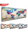 HUACAN pełna plac diament malarstwo mapa świata 5D DIY diament haft sprzedaż krajobraz obraz mozaika Rhinestone Home Decor