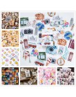 (42 style) Vintage, z napisami zapakowane Washi naklejki DIY papier do scrapbookingu terminarz planer Album ślubny dekoracja usz