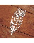 YaMinSanNiO Feather Floral Metal wykrojniki 2019 dla Craft umiera Scrapbooking Album wzornik szablon do wytłaczania nowy Cut Dec