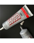 15/25/50/110ML E-6000 DIY dżetów kryształy biżuteria narzędzie klej siła klej płynny klej do rzemiosła...