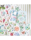 (42 style) Vintage, z napisami zapakowane Washi naklejki DIY papier do scrapbookingu terminarz planer Album ślubny dekoracja usz