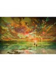 5D DIY pełna plac diament malarstwo mozaika kocham niebo diament haft ze strasem ściegu home decor prezent