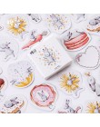 (42 style) Vintage, z napisami zapakowane Washi naklejki DIY papier do scrapbookingu terminarz planer Album ślubny dekoracja usz
