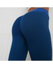 NORMOV bezszwowy fitness kobiety legginsy modna, patchworka druku wysokiej talii elastyczne Push Up do kostek legginsy poliestro
