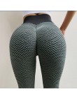 NORMOV bezszwowy fitness kobiety legginsy modna, patchworka druku wysokiej talii elastyczne Push Up do kostek legginsy poliestro