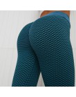 NORMOV bezszwowy fitness kobiety legginsy modna, patchworka druku wysokiej talii elastyczne Push Up do kostek legginsy poliestro