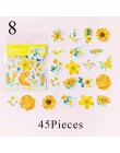 45 sztuk/70 sztuk album do scrapbookingu diy naklejki słodkie serce i zwierzęta naklejki papierowe dla dzieci Student dekoracja 