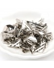 Metalowe narożniki do książek Scrapbooking albumy ze zdjęciami menu zabezpieczenie narożników metalowe rzemiosła DIY 50 sztuk