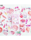 (42 style) Vintage, z napisami zapakowane Washi naklejki DIY papier do scrapbookingu terminarz planer Album ślubny dekoracja usz