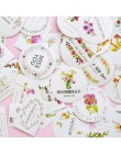 (42 style) Vintage, z napisami zapakowane Washi naklejki DIY papier do scrapbookingu terminarz planer Album ślubny dekoracja usz