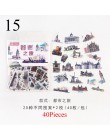 45 sztuk/70 sztuk album do scrapbookingu diy naklejki słodkie serce i zwierzęta naklejki papierowe dla dzieci Student dekoracja 