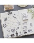 (42 style) Vintage, z napisami zapakowane Washi naklejki DIY papier do scrapbookingu terminarz planer Album ślubny dekoracja usz