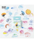 (42 style) Vintage, z napisami zapakowane Washi naklejki DIY papier do scrapbookingu terminarz planer Album ślubny dekoracja usz