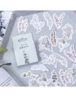 (42 style) Vintage, z napisami zapakowane Washi naklejki DIY papier do scrapbookingu terminarz planer Album ślubny dekoracja usz