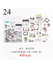 45 sztuk/70 sztuk album do scrapbookingu diy naklejki słodkie serce i zwierzęta naklejki papierowe dla dzieci Student dekoracja 